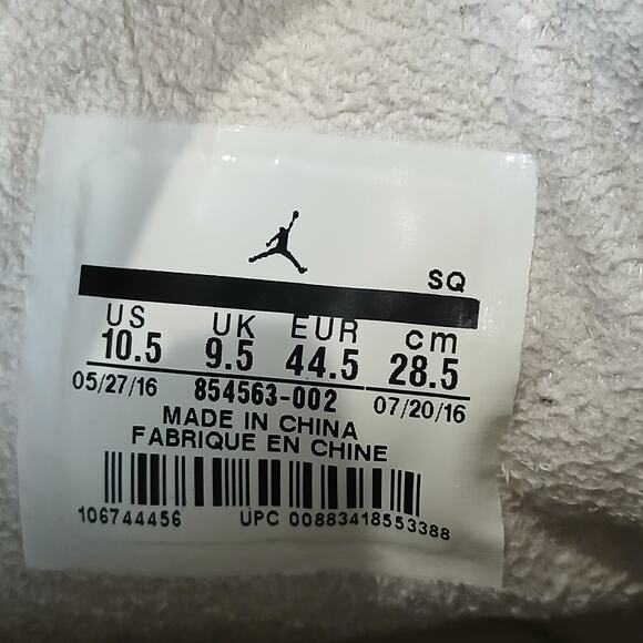 Nike Jordan Westbrook 0.2 Why Not Light Bone Suede High Top Size 10.5 - Picture 7 of 11